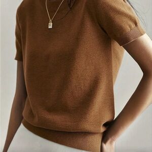 SHEIN Mustard Yellow Short Sleeve